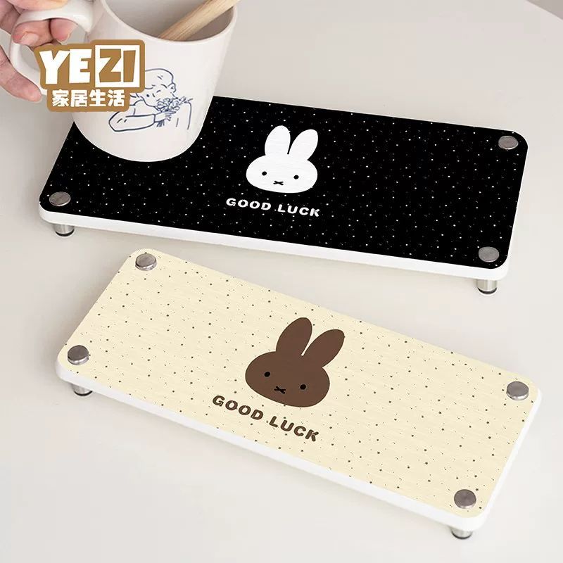 Home Edit Bathroom Storage - Cute Miffy Bunny Desktop Display Rack