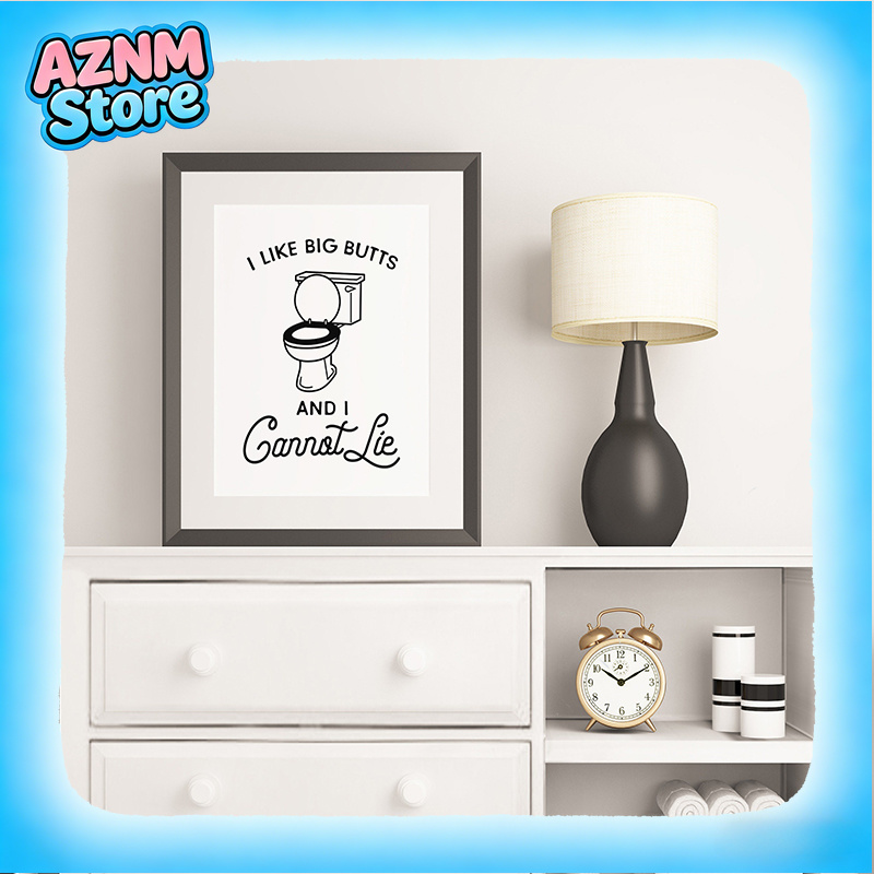 Home Bathroom Rules - 2026 Funny Bathroom Rules Signs Poster