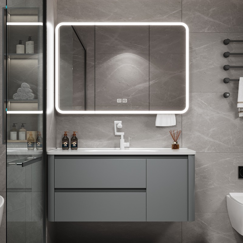 Home Bathroom Partition Wall - Organizer Toilet Cupboard Storage Display China