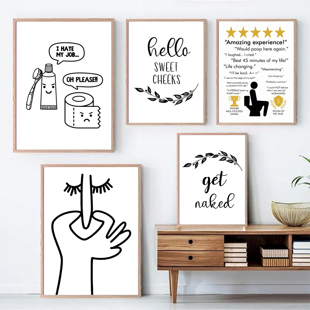 Toilet Humour Bad Smell Cute L - đánh giá và giá Home Bathroom Rules