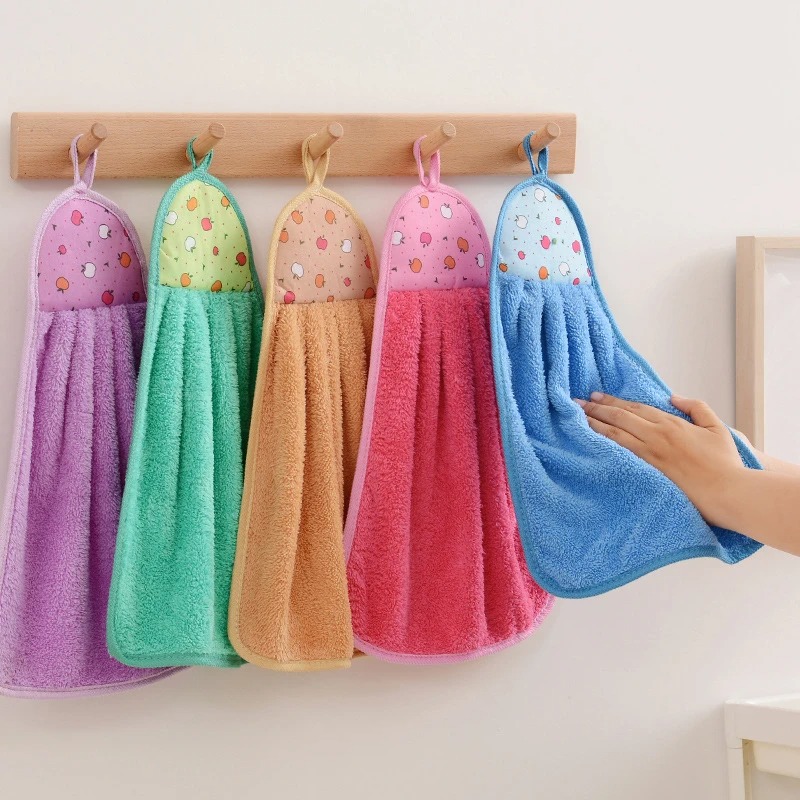 4pcs 20*32cm Small Hand Towels - đánh giá và giá Home Bathroom Cleaning