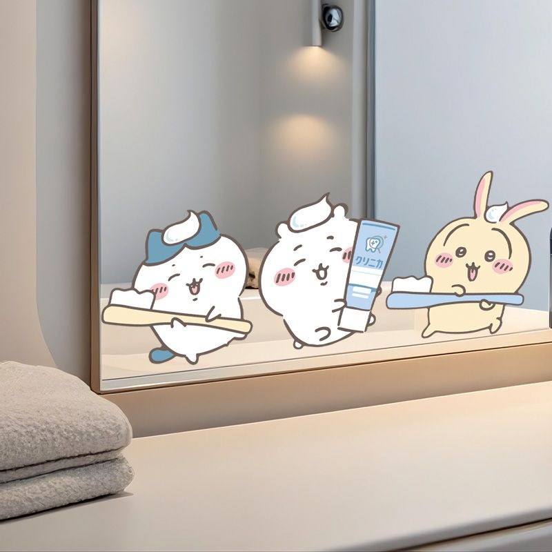 Hot Chiikawa Mirror Stickers S - đánh giá và giá Home Bathroom Movie