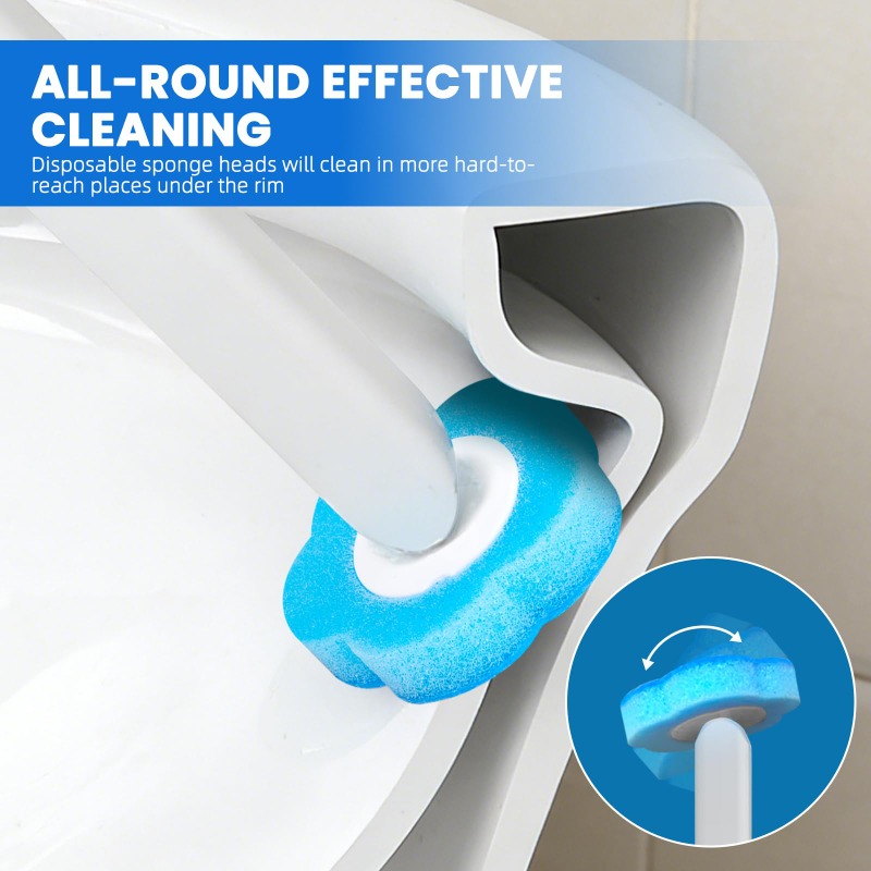 Toilet Brush With Disposable R - đánh giá và giá Home Bathroom Cleaning