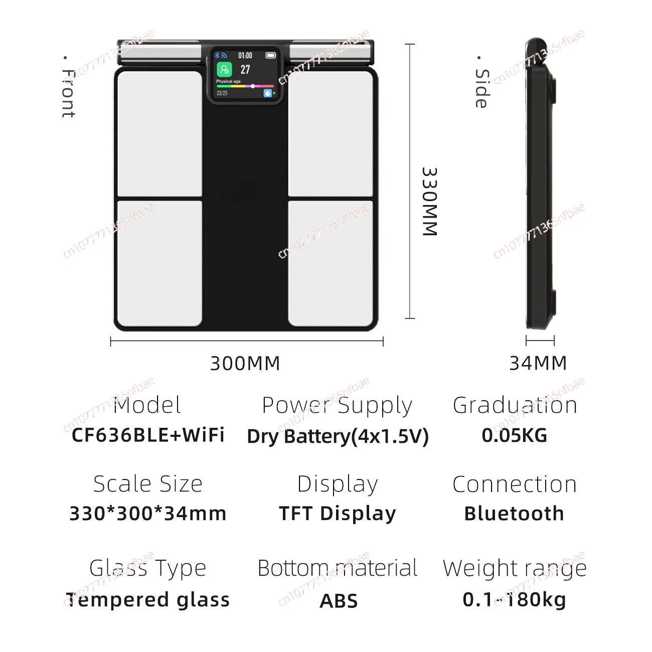 8‑Electrode Smart Body Fat Sca - đánh giá và giá Home Bathroom Scales