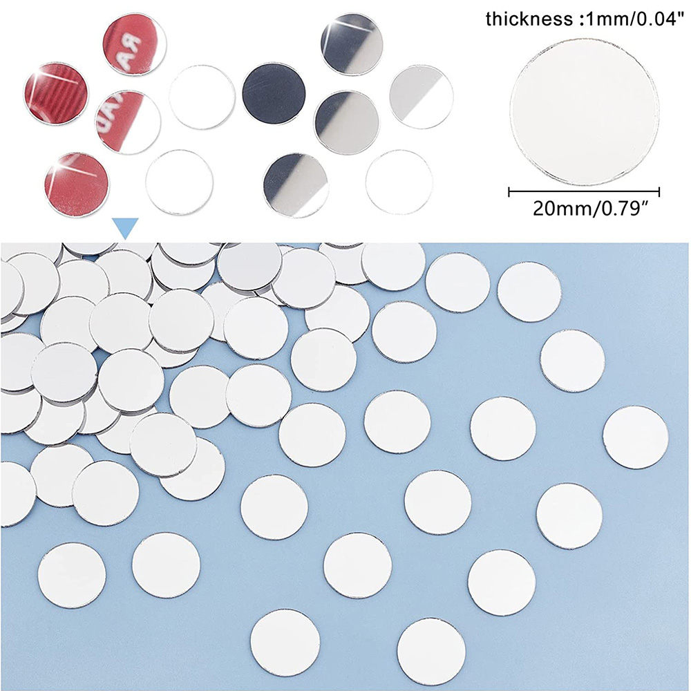 50PCS Round Mini Mosaic Tiles  - đánh giá và giá Home Bathroom Wall Tiles