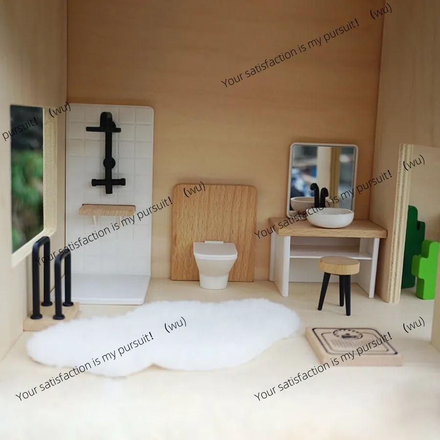 Bathroom scene model, simulate - đánh giá và giá Home Bathroom Scene