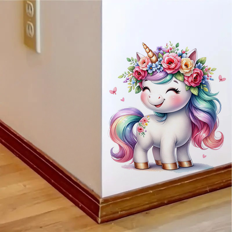 Beautiful Watercolor Unicorn S - đánh giá và giá Home Bathroom Wall Tiles