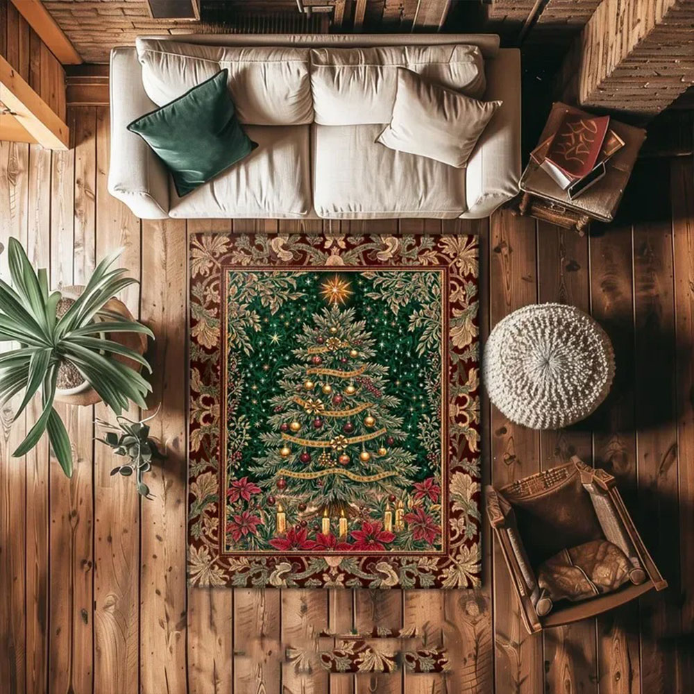 Christmas Santa Sleigh Rug Fes - đánh giá và giá Home Bathroom Scene