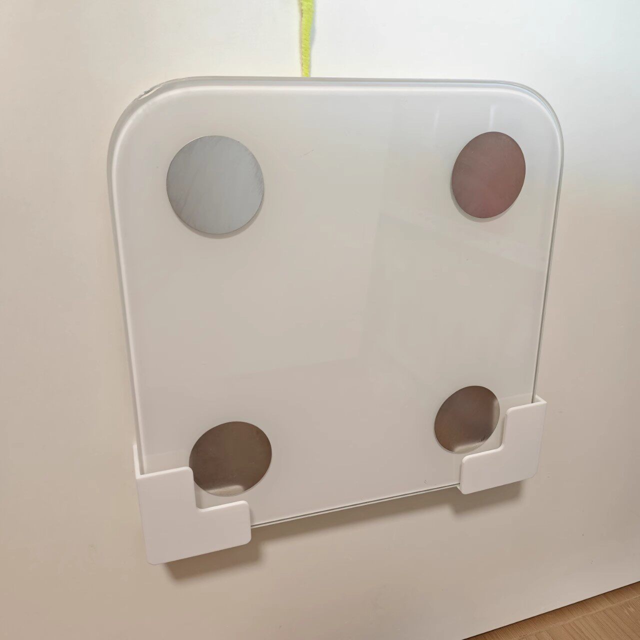 White Self Adhesive Weight Sca - đánh giá và giá Home Bathroom Scales