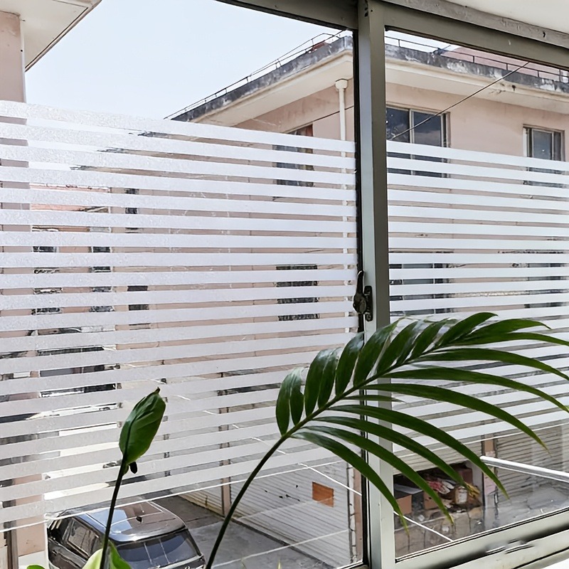 1roll Frosted Window Film，Self - đánh giá và giá Home Bathroom Partition Wall