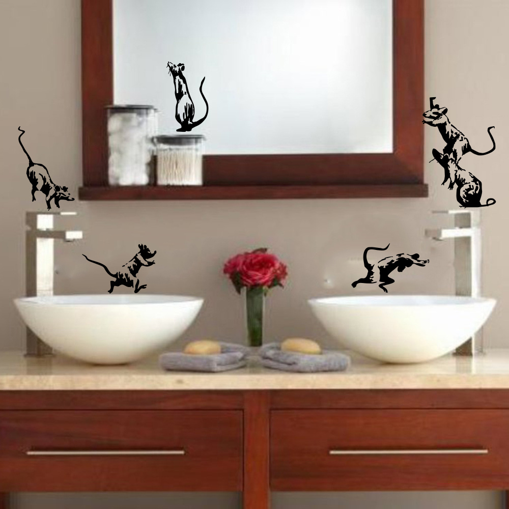 5 Chiếc Banksy Vệ Sinh Chuột D - đánh giá và giá Home Bathroom Wall Tiles