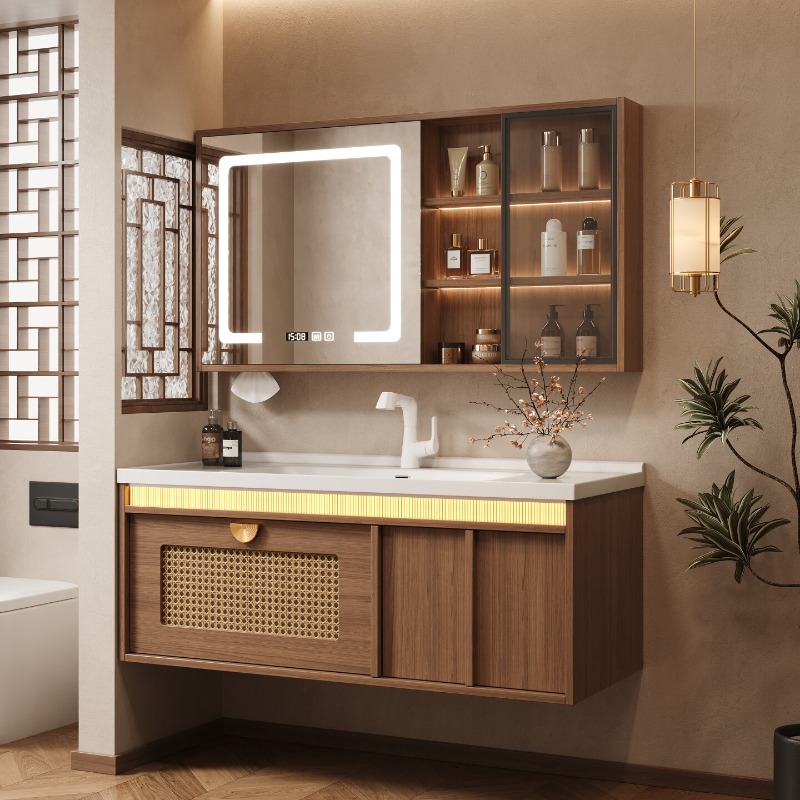 Wooden Storage Bathroom Cabine - đánh giá và giá Home Bathroom Partition Wall
