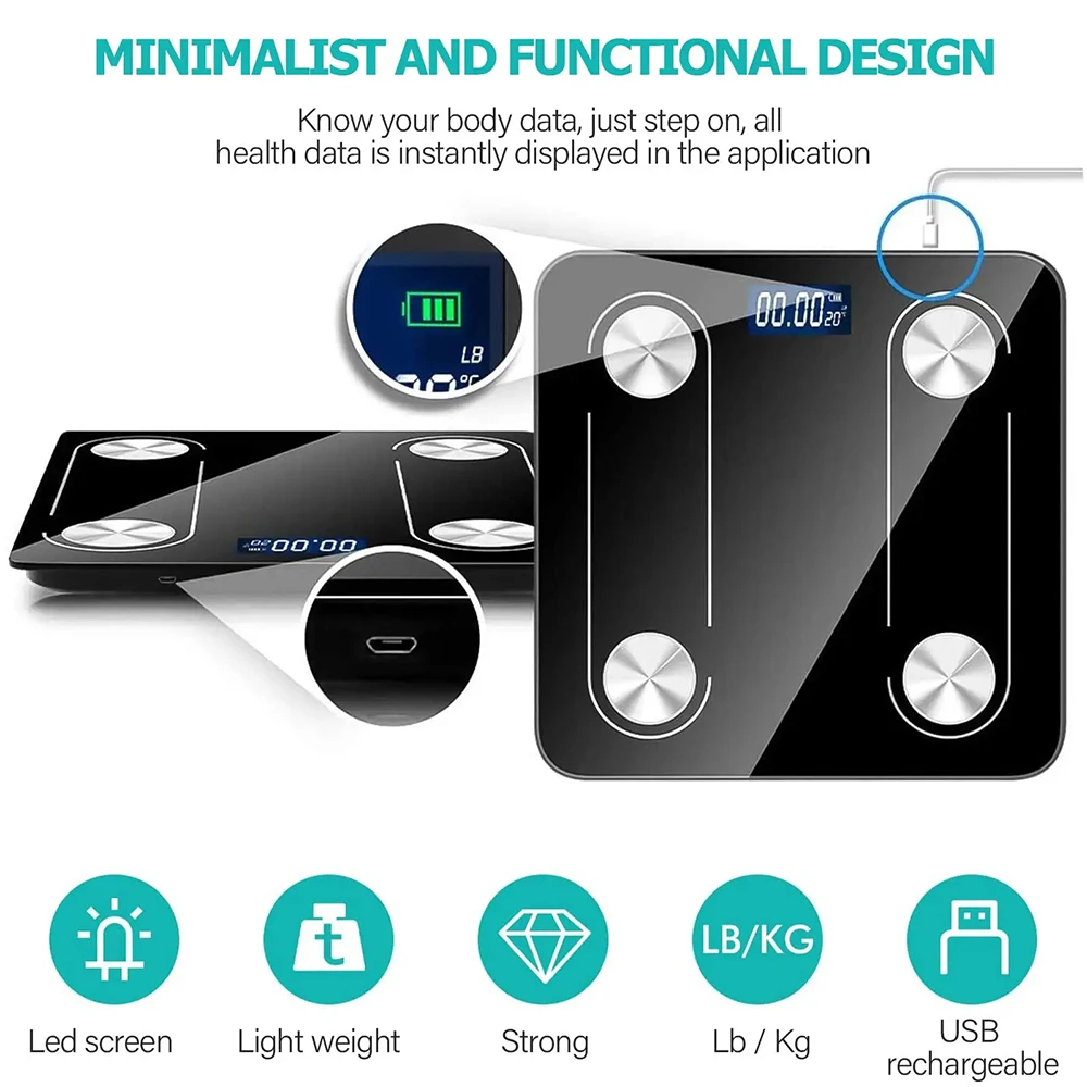 Home Scale Bluetooth Body Fat  - đánh giá và giá Home Bathroom Scales