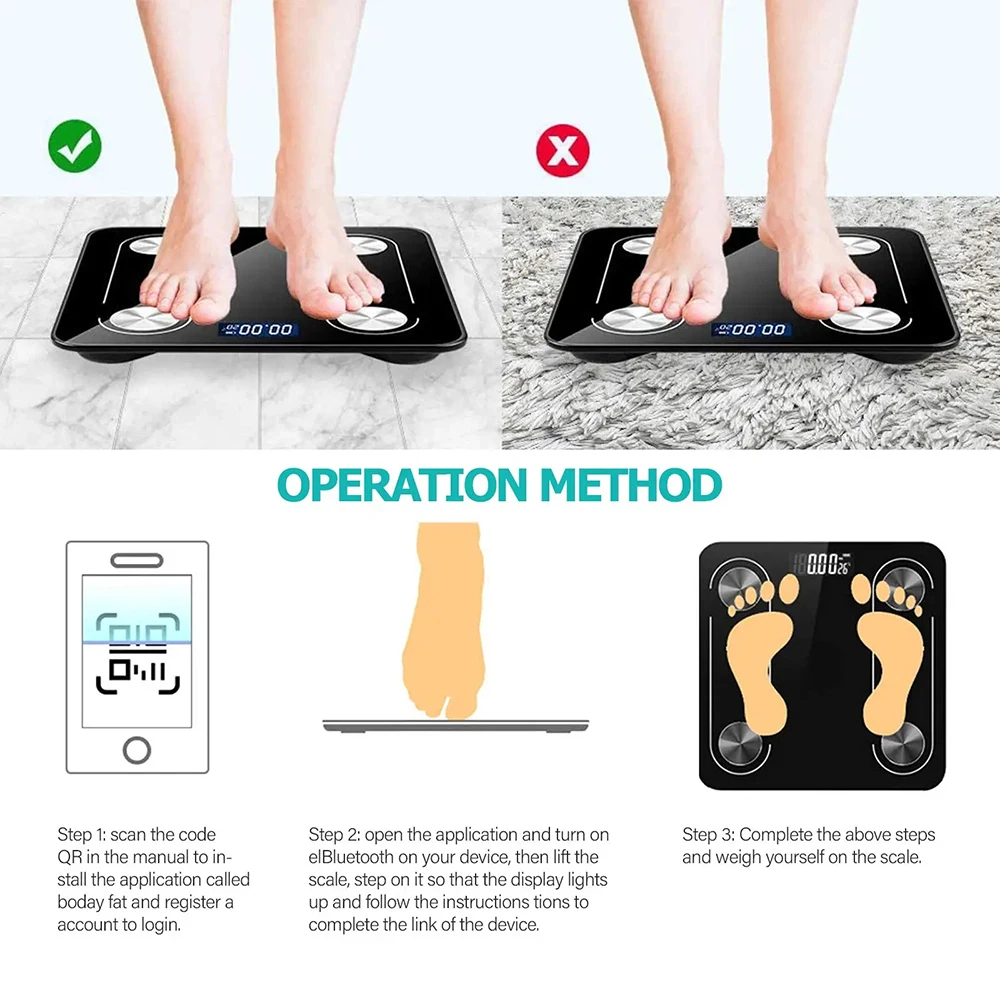 Home Scale Bluetooth Body Fat  - đánh giá và giá Home Bathroom Scales