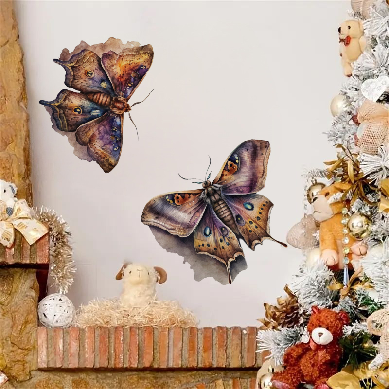 Beautiful Gothic Moth Sticker, - đánh giá và giá Home Bathroom Wall Tiles