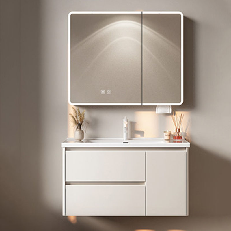 White Luxury Bathroom Cabinet  - đánh giá và giá Home Bathroom Partition Wall