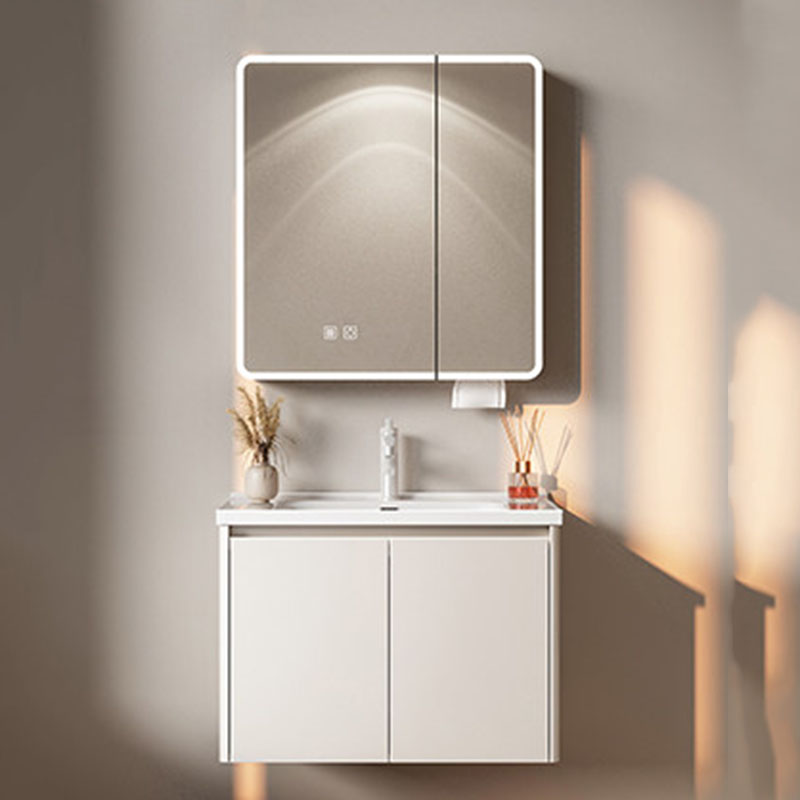 White Luxury Bathroom Cabinet  - đánh giá và giá Home Bathroom Partition Wall