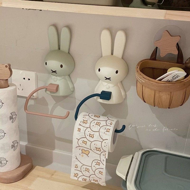 Kawaii Miffy Toilet Paper Rack - đánh giá và giá Home Edit Bathroom Storage