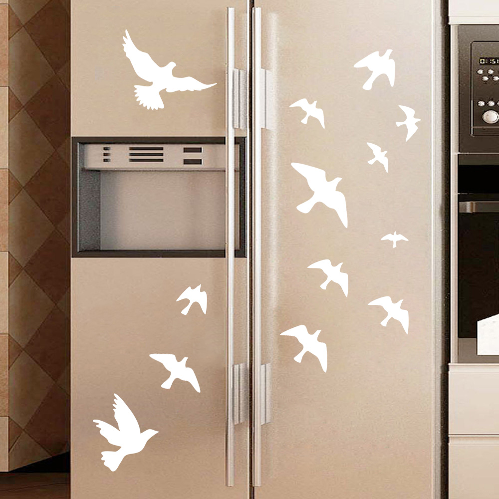 12 Cái/Bộ Chim Dán Tường Trang - đánh giá và giá Home Bathroom Wall Tiles