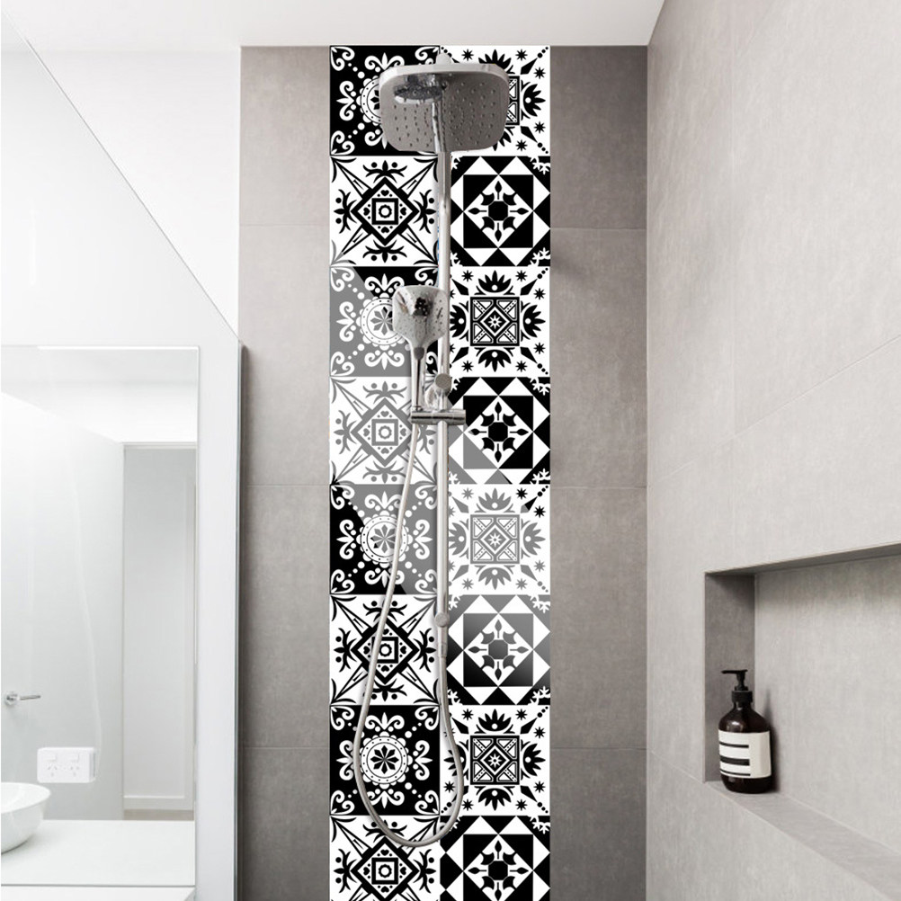 10 Pcs Home Decor Wall Sticker - đánh giá và giá Home Bathroom Wall Tiles