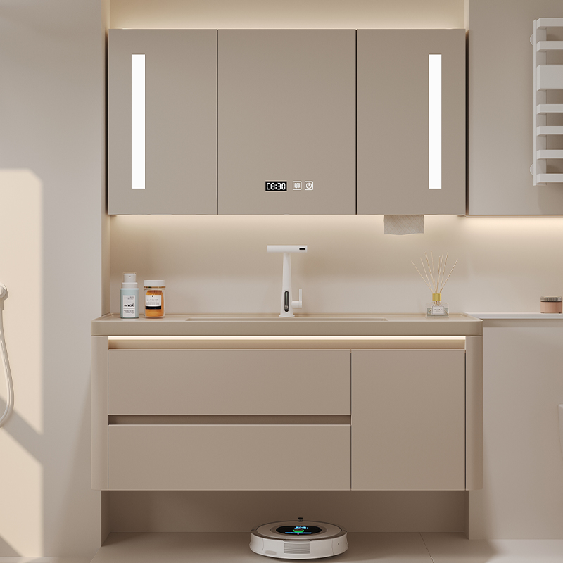 Organizer Mirror Bathroom Cabi - đánh giá và giá Home Bathroom Partition Wall
