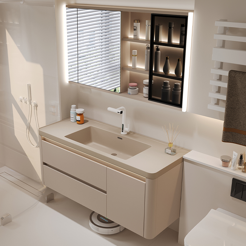 Organizer Mirror Bathroom Cabi - đánh giá và giá Home Bathroom Partition Wall