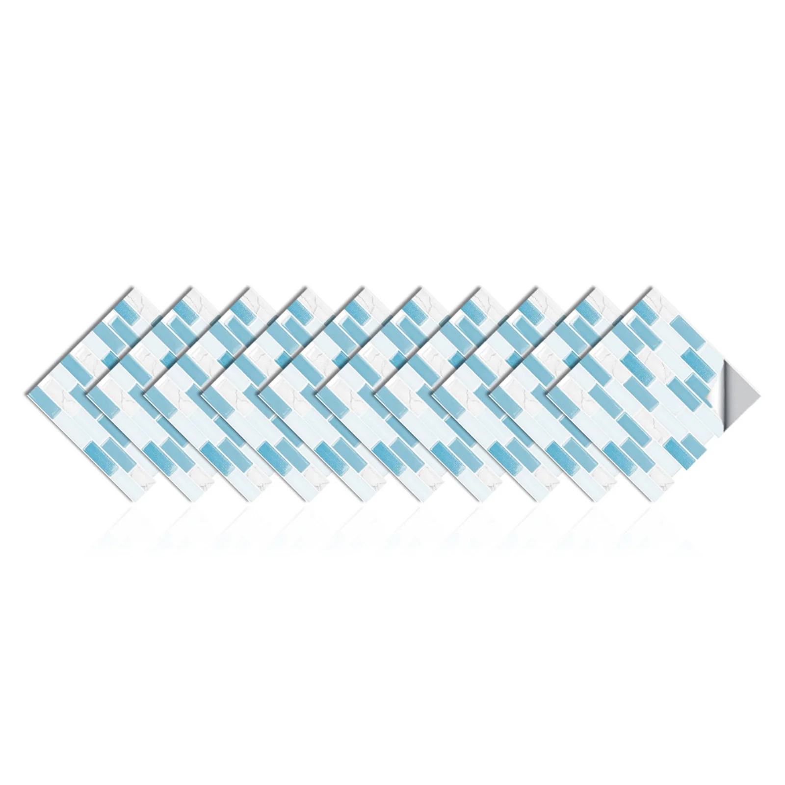 10x Self-Adhesive 3D-Mosaic Ti - đánh giá và giá Home Bathroom Wall Tiles