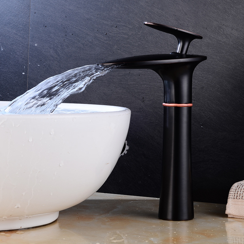 Waterfall Basin Faucet White G - đánh giá và giá Home Hardware Bathroom Faucets