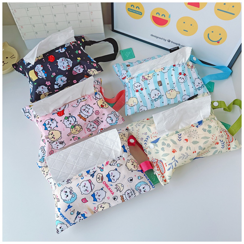 New Cartoon Tissue Storage Bag - đánh giá và giá Home Edit Bathroom Storage