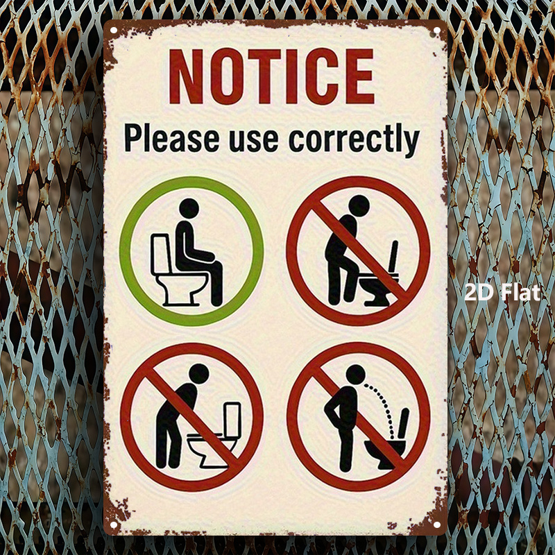 Vintage Flat 2D Aluminum Wall  - đánh giá và giá Home Bathroom Rules