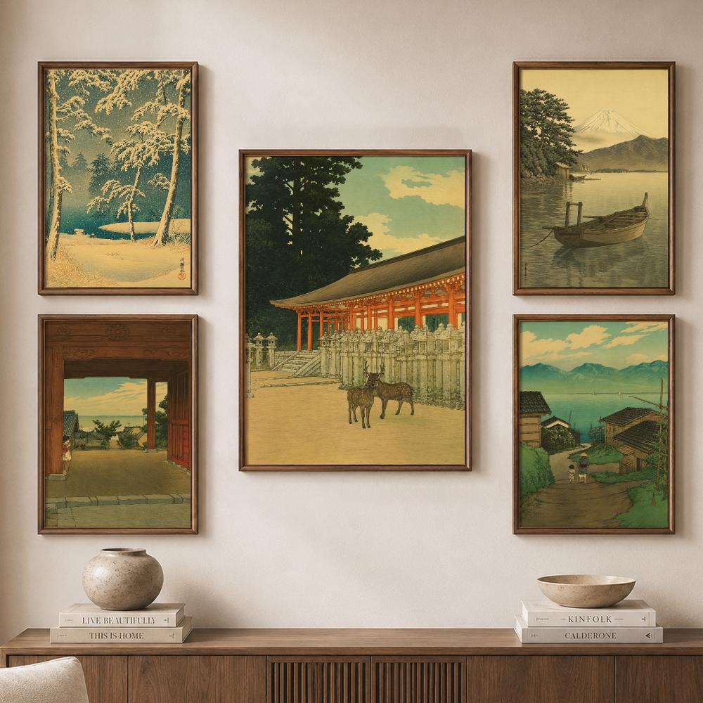 Vintage Japanese Temples Pagod - đánh giá và giá Home Bathroom Scene